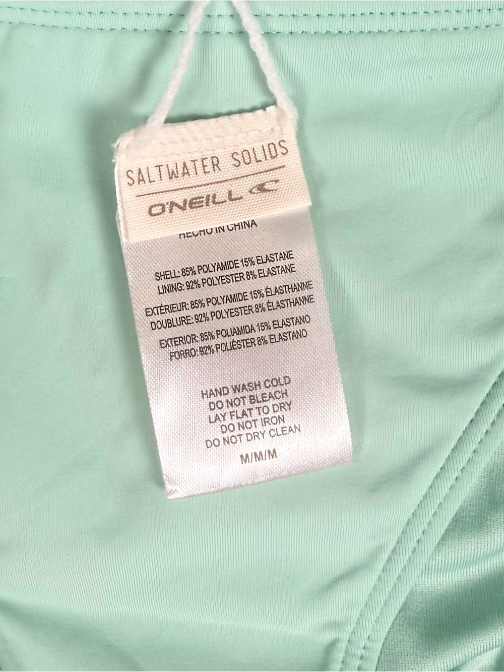 O'Neill Mint Tie-Side Bikini Bottom - Picture 6 of 9